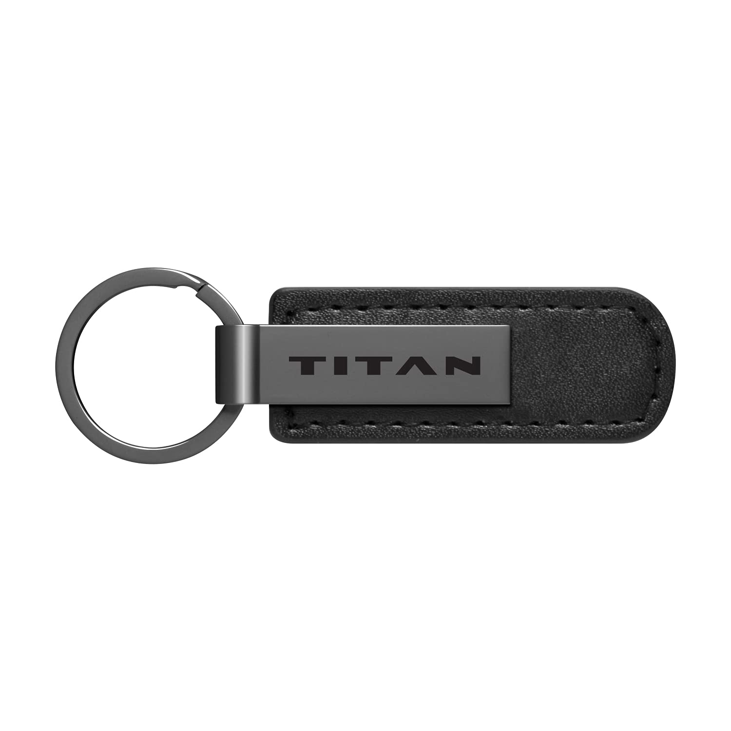 iPick Image for Nissan Titan ロゴタイプ 鵞鳥金属元素 黒いこと 金属元素 一皿 PU なめし革 同盟罷業一回り 手がかりチェーン店 手がかりチェーン店 堅苦しさ使用許可商いもの, 黒いこと, 3-3/4\" x 1\"""