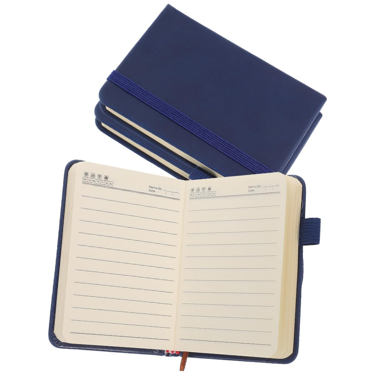 Veemoon A7大きさ3冊書き割り 隠し万覚え帳 細密画おぼえ書き帳 パウダーコンパクト持ちはこぶ用 書きとどめる向け 授業時間 事務室 旅する用