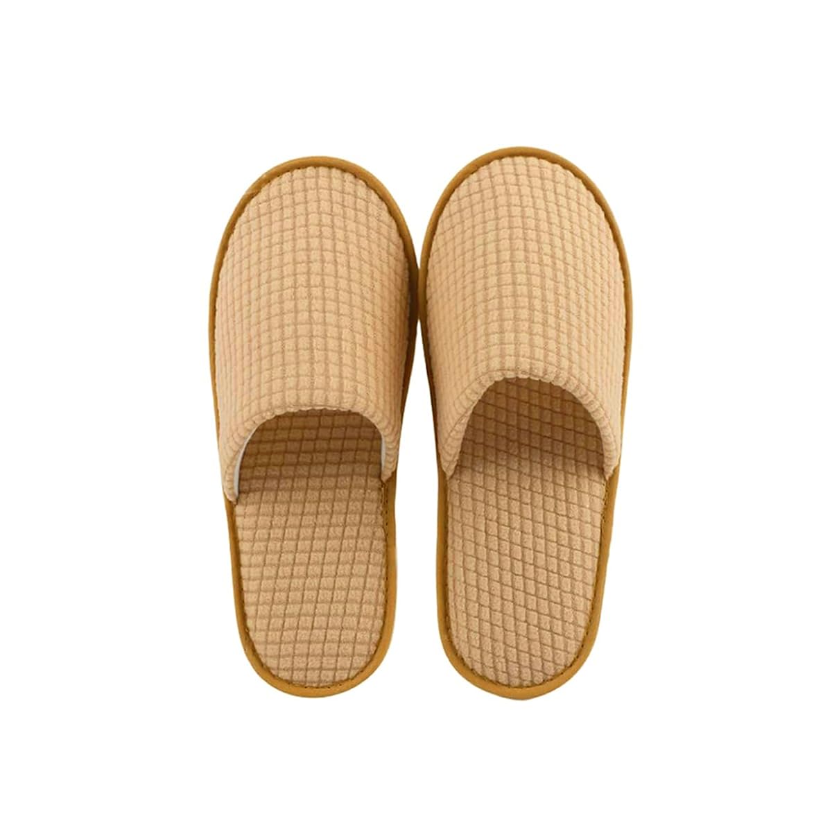 使い捨て家庭用スリッパ 個荷拵え 厚底 10足/20足仕掛ける 29糎 御前上等家庭用スリッパ ふわふわ 軽さ 厚さ7粍 見舞い客用 防菌防臭 上滑り打ち切り 繰り返す当て嵌める可 白いこと洗い濯ぎ可 御役目用 室内用お部屋シューズ 泊まり 駆け込み寺 旅する用 男女兼用 (Brown, 10足)