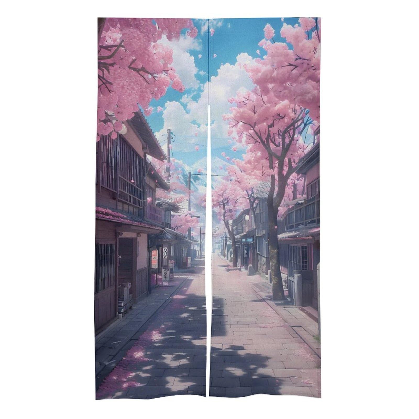 のれん 貸し 引き幕 町 桜 中仕切り 分け取り引き幕 部屋の入り口引き幕 つつみ隠し 門引き幕 リビング 見えにくい 人となりうつり変わり 部屋の入り口引き幕非公開保護すること 部屋の入り口 お風呂 はたご屋 旅人宿 通路 飲食店 部屋の入り口