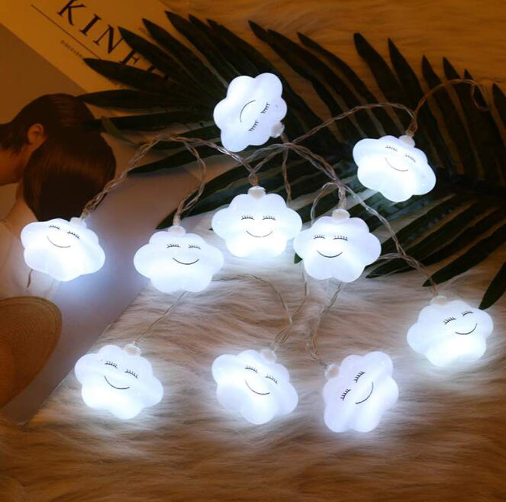 HJ より糸点火装置 雲型 LED点火装置 飾りつけ点火装置 蓄電池式 室内 寄りあい 生まれ落ちる日 御芽出度 佇まい営造 1.5m 10白熱電球 (白いこと)