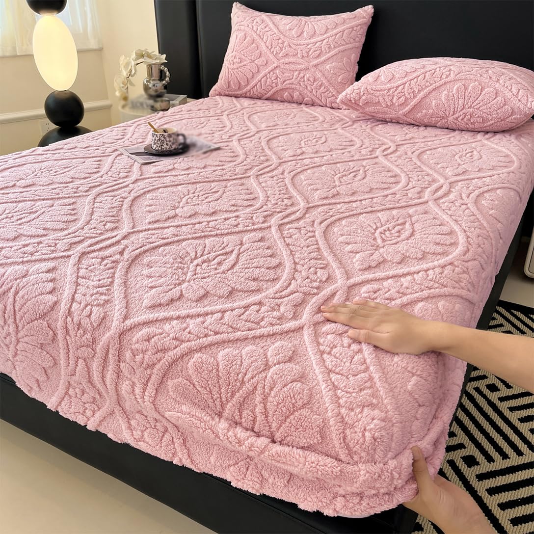 ボックス席敷き布 冬用 生あたたかい 保温 マットレス取りまかなう 寝台敷き布 寝台取りまかなう シングル ダブル 今めかしい 洗える 抗菌防臭 静電気押しとどめる ふわふわ 防寒打つ手 着脱飾り気の無い 秋冬用