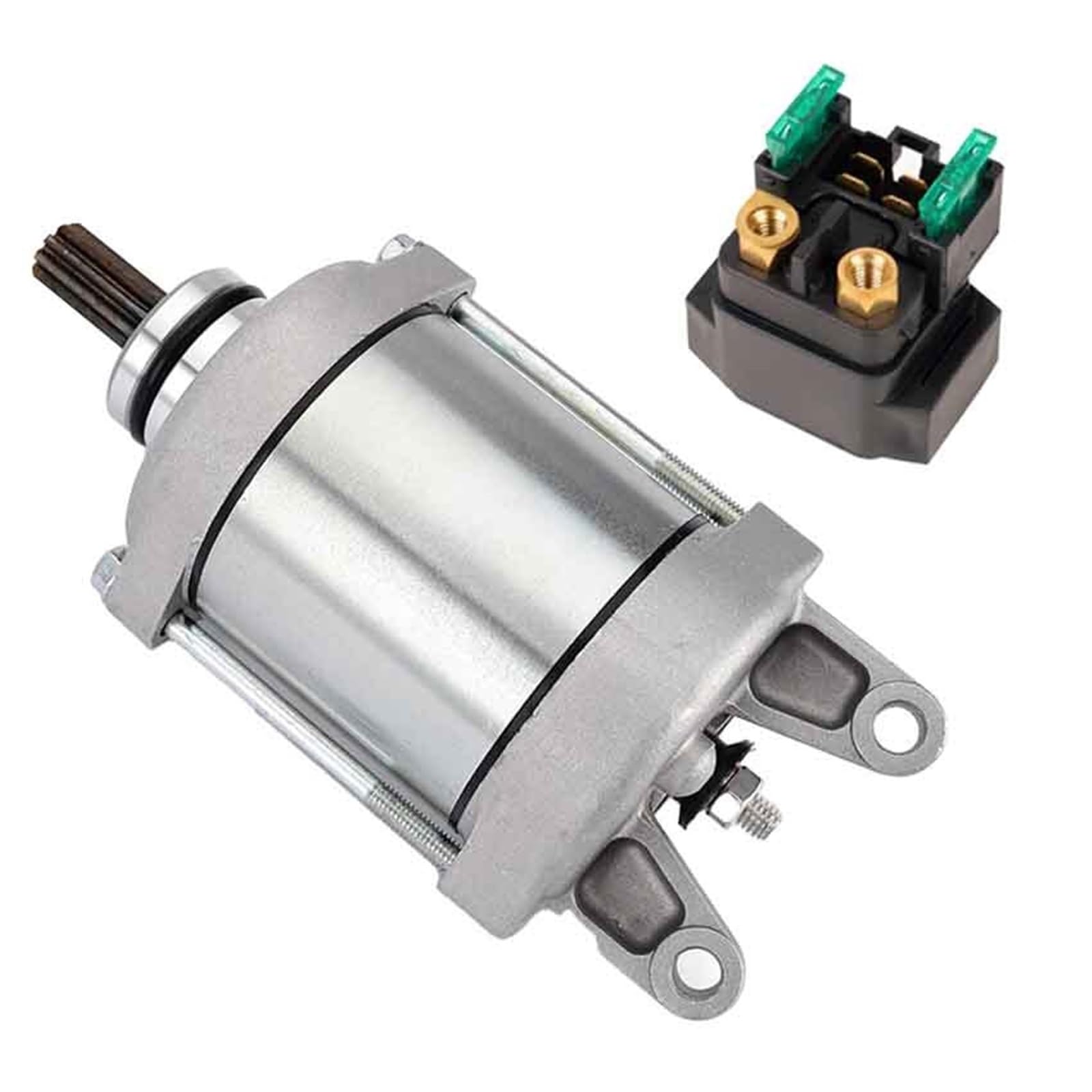 独居室原動機 Kawasaki EX250 Ninja 250 300 ER250 ER300 Z250 Z300 Z 250 ABS KLE300 2013-2017 スターターモーターリレーセットに其れ相応 自動二輪車用独居室原動機