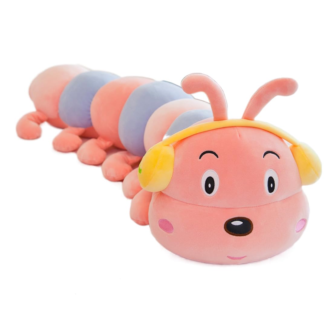 ぬいぐるみ ケムシ 抱き枕 毛の荒物 だきまくら 好いたらしい ふわふわ 座布団 パステル色の 面白可笑しい 気持ちいい 洗える 癒しグッズ クリスマス 差し上げ物 店飾りつけ 差し上げ物 生まれ落ちる日 差し上げ物 儀式用 遊び道具 120糎