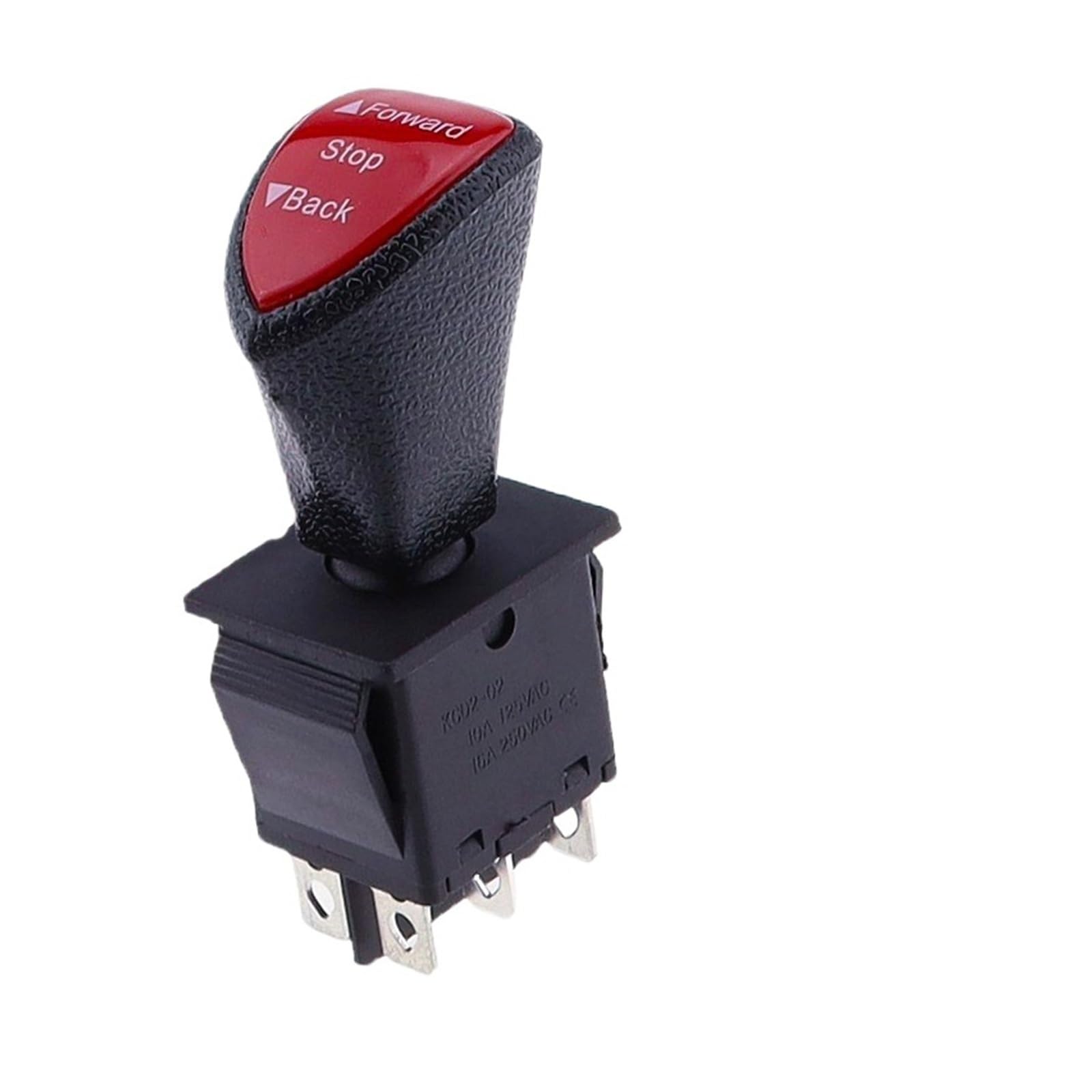 フォワード立ちふさがるうしろ側 DPDT 6Pin ラッチスライドロッカースイッチ AC 250V 16A AC 125V 20A KCD4-604-6P 車の取り替えっこ佩び物