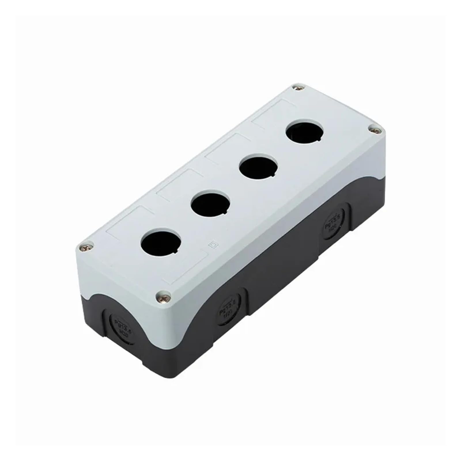 1Pc 雨合羽ボタンボックススイッチコントロールボックス 1/2/3/4/5 穴産業用表示計器点火装置明かり可塑性物質まさかの時食い留めるボックス席 22 粍(5Hole)