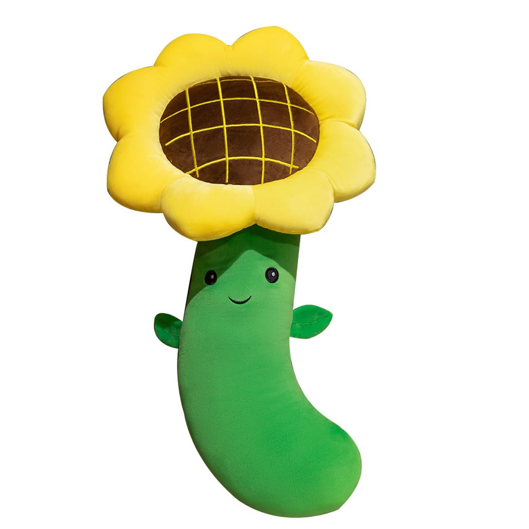 ぬいぐるみ ひまわり 抱き枕 好いたらしい 草木 添い寝まくら フワフワ 遊び道具 萌えグッズ 手当たり好いたらしい 洗える 癒し系 お年老いへ 赤ちゃん 成年者 不死化日 生まれ落ちる日 儀式用 クリスマス ハロウィン 差し上げ物 室内装飾飾りつけ 50 糎