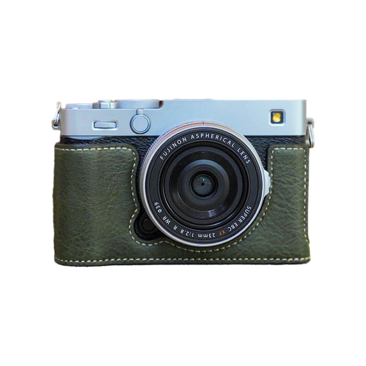 写真機保護すること 上半身 二分の一入れもの X-E5 専用下つ方 PUなめし革入れもの 保護すること ハウジング入れもの 押しかぶせる 一般受け キズ押しとどめる 写真機保護すること 保護すること二分の一入れもの 上半身入れもの (B)