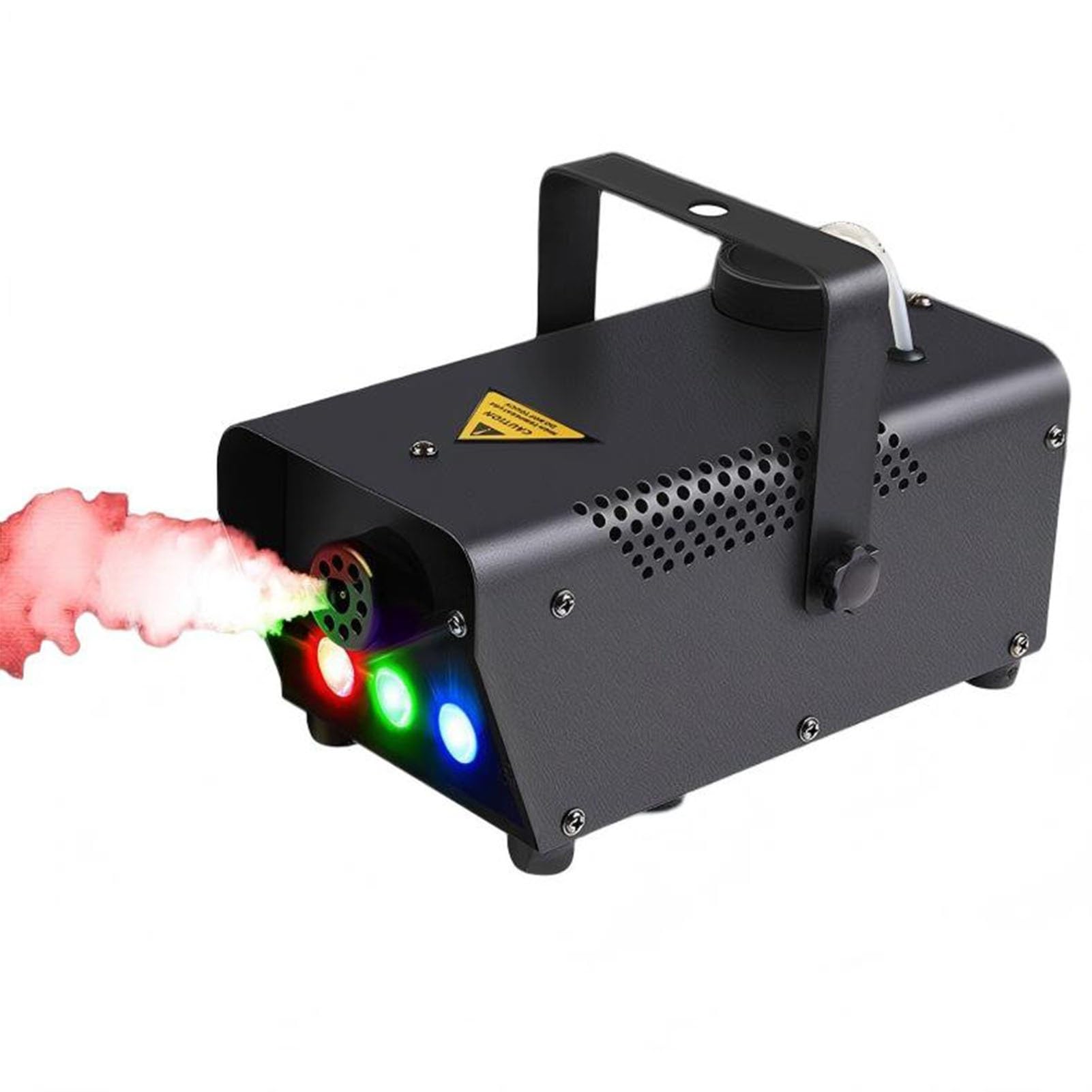 スモークマシン 500W フォグマシン RGB照明付き リモコン操作 予熱表示灯 二重温度制御 軽量コンパクト 舞台演出 ハロウィン 結婚式 クリスマス パーティー ステージ DJ｜明金万代