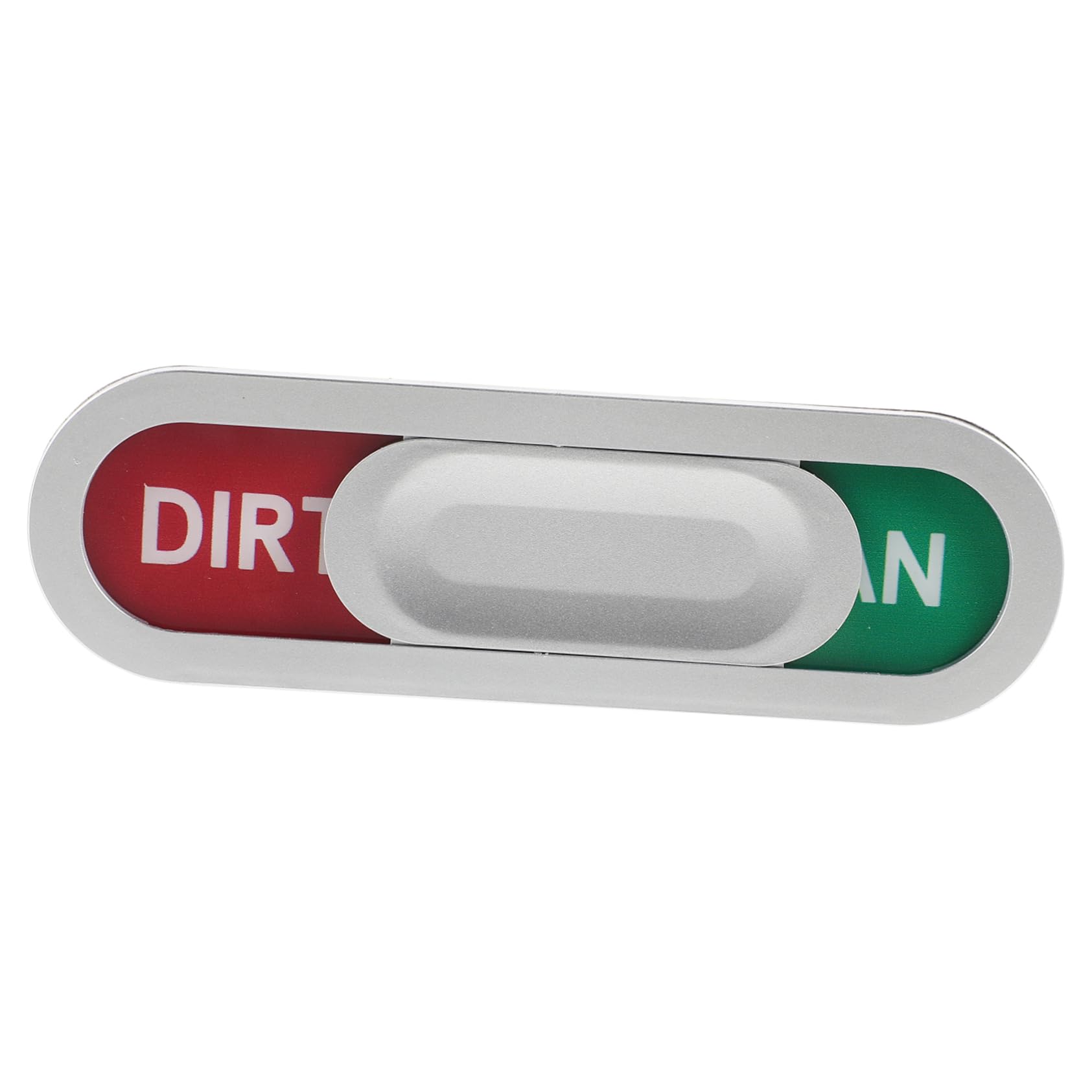 食器洗い機用マグネットクリーンサイン 黒色 ABSアクリル素材採用 初心者ガイド機能付き キッチン清掃に最適なモダン美しいデザインの汚れ表示サイン｜明金万代