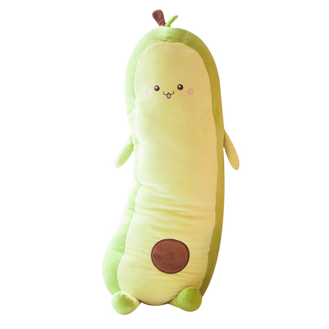 ぬいぐるみ ふわふわ 可愛い 肌触り良い 面白い 抱き枕 大きい 癒し系 アボカド ふわもち 気持ちいい 抱きまくら もちもち 背もたれ 洗える プレゼント 誕生日 お祝い クリスマス｜明金万代