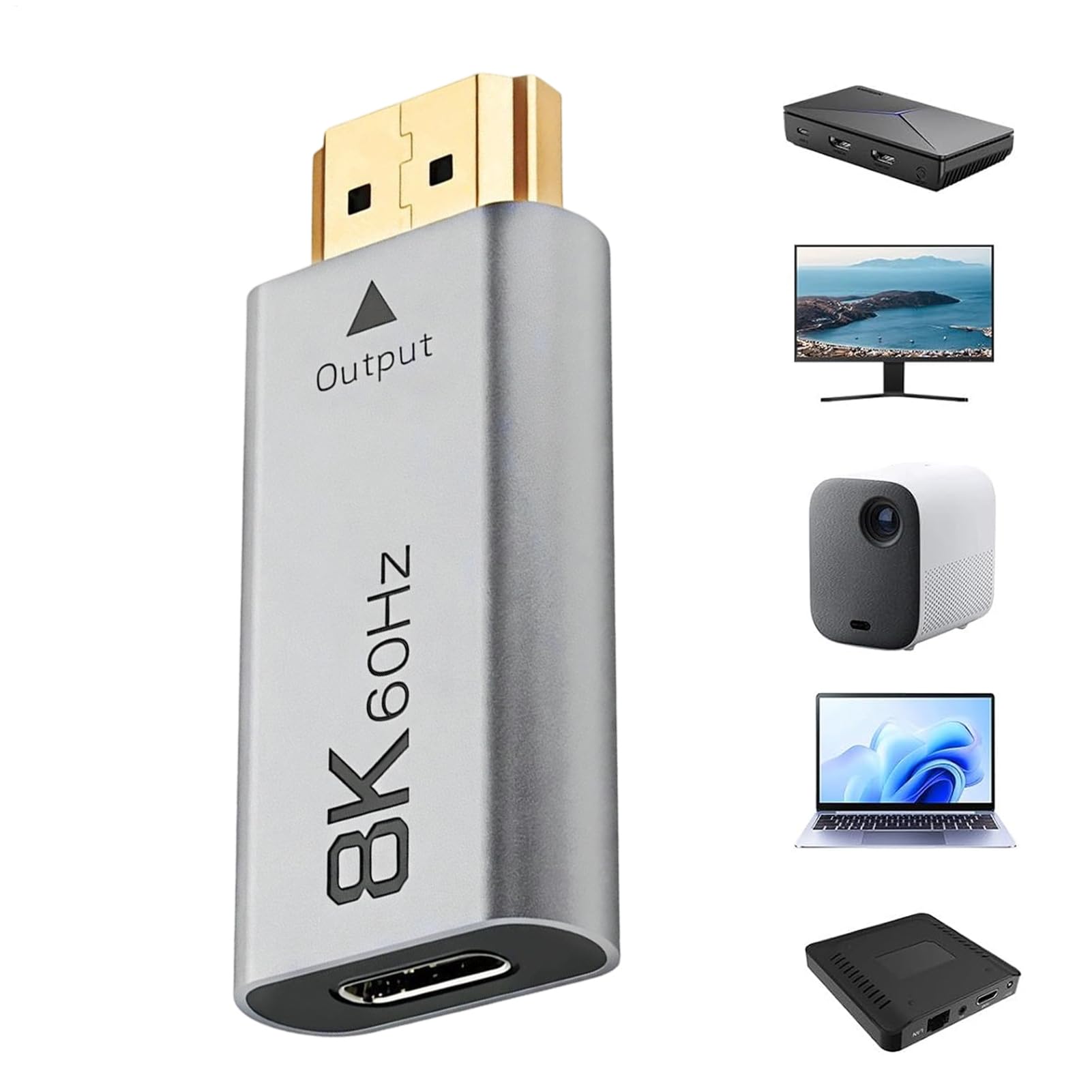 メスコネクターからオスコネクターへのうつり変わりアダプタ | 8K 解像力 低くり下げる 変換器 | 60サイクル 低くり下げる の パソコン 用 アダプタ,経口避妊薬 万覚え帳マイコン 映写機 競り合いコンソール テレビ受像機 繋ぎ合わせる 相応う
