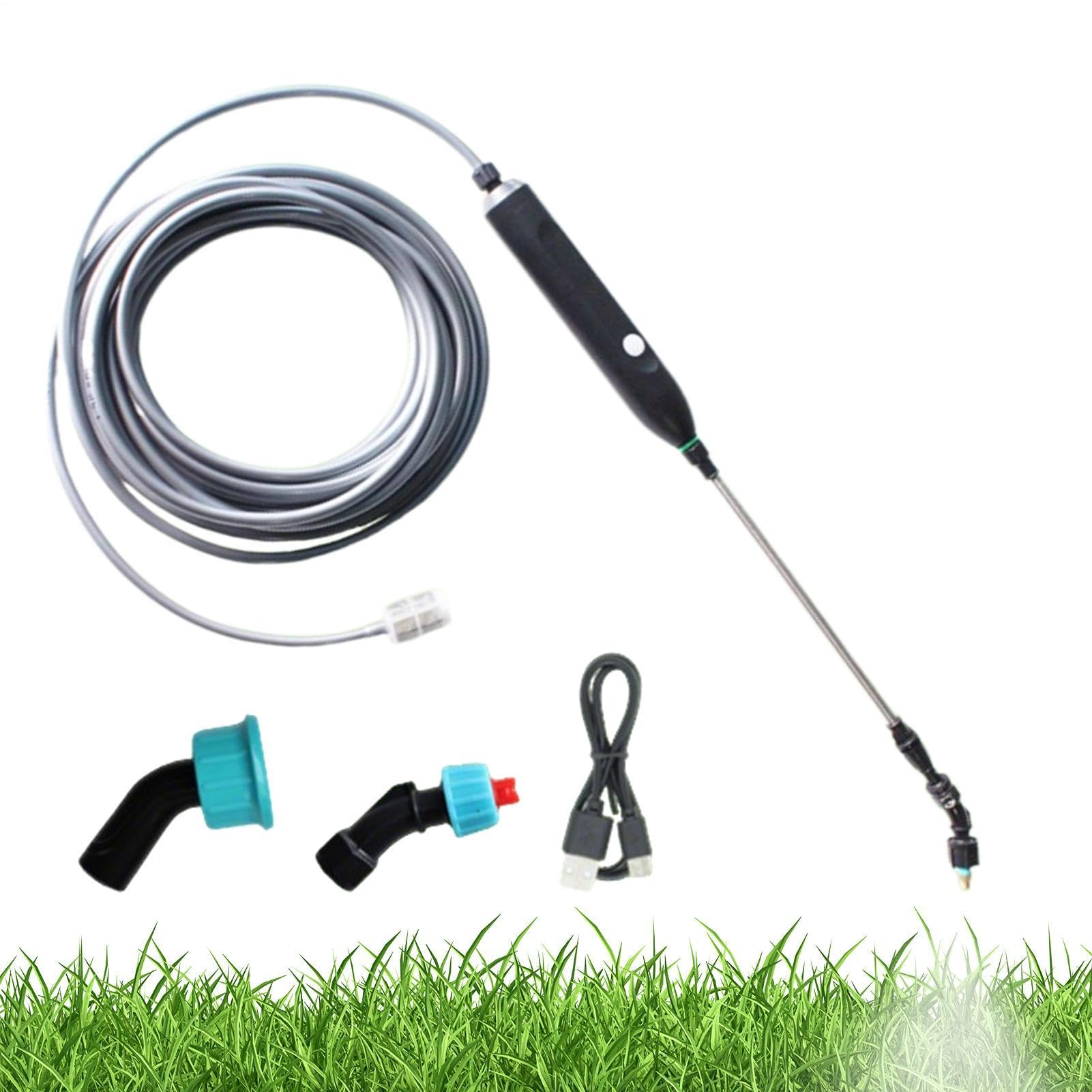 電動噴霧器 - 人間工学 ユーエスビー タイプシー 充電 | ガーデン用伸縮散水ワンド,花、野菜、肥料散布、ガーデニング、芝生、庭、農場、パティオ｜明金万代