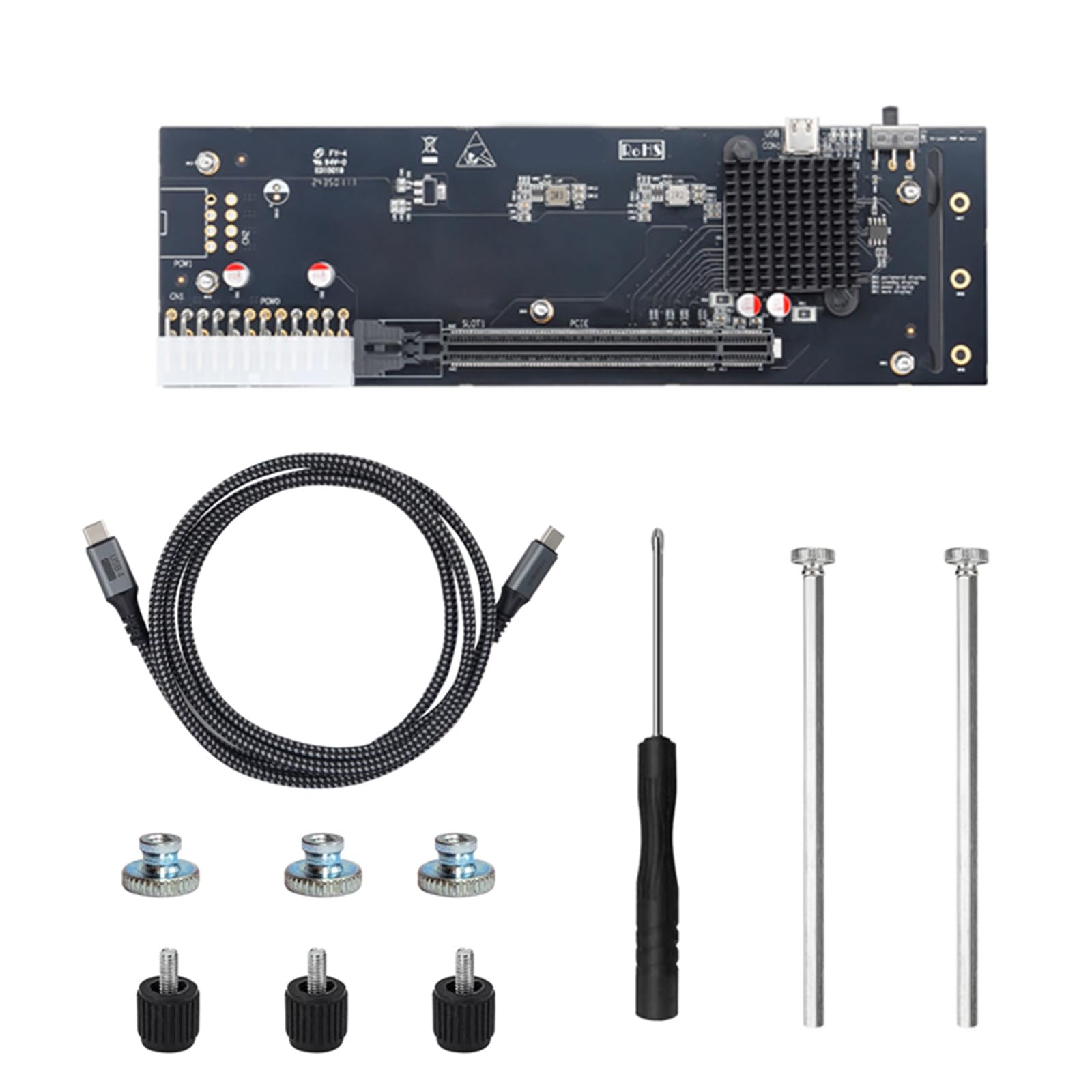 効率的な USB Type C 外部 GPU ドック 40Gbps RTX3060 &amp; GTX1060 逆充電電力をサポート外部グラフィックス カード ドック｜明金万代 23,385円