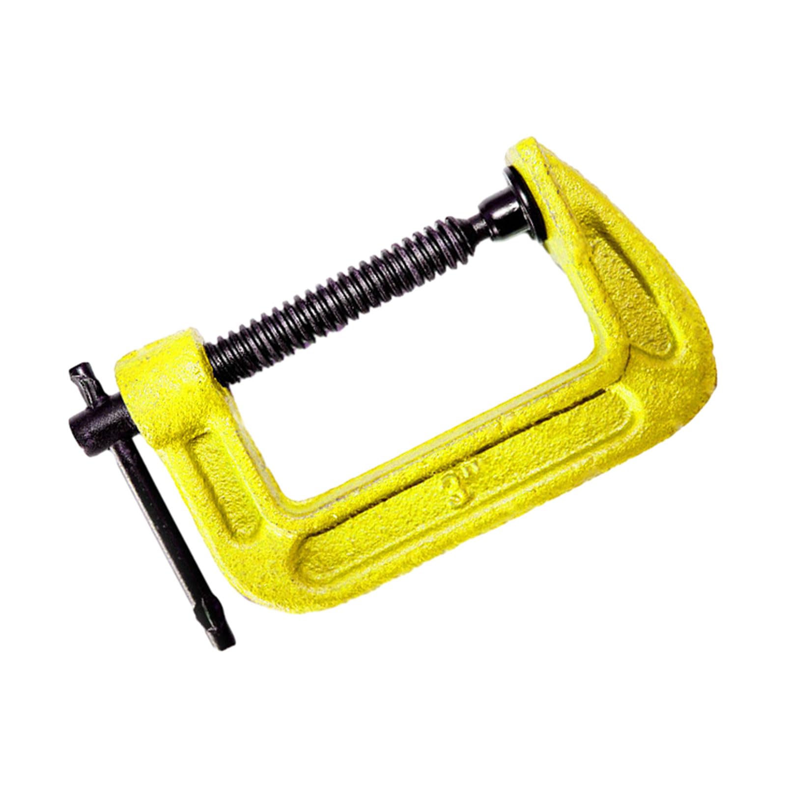 C クランプ自動車および木工クランプ 1 / 2 / 3 / 4 / 5 / 6 / 8 インチジョー開口部クイック固定治具木工用防錆クランプ|明金万代