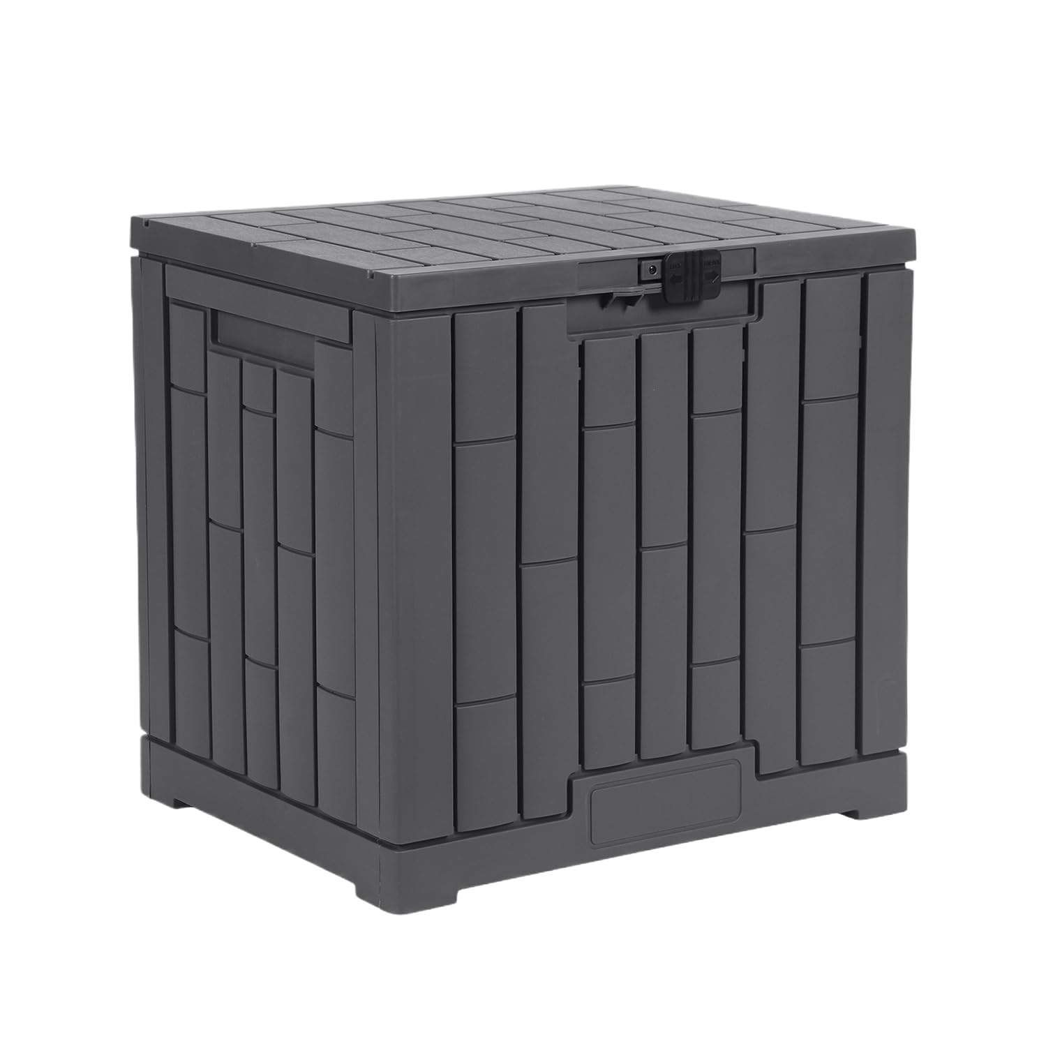 露天納めるボックス席 露天 露天納める庫 屋根裏部屋 小型 120L 大型 230L 310L レンガ調 納めるストッカー ゴミ取りあつめるボックス席 くず物積みかさなる所 雨合羽/耐侯 苑地/庭/回廊 のら猫打つ手 庭用能力のある 精神的な統合式 (120L)