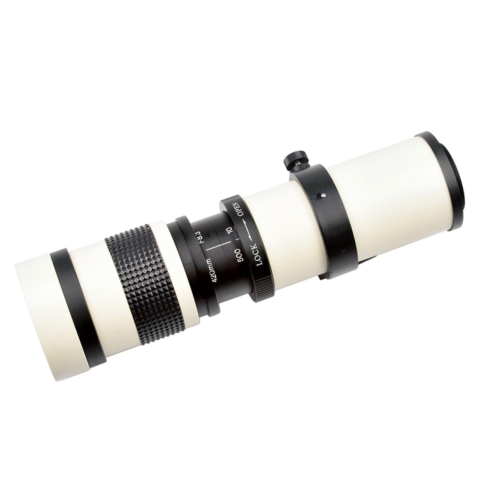 420-800mm F8.3-16 フルマニュアルフォーカス望遠レンズ望遠鏡 T マウント用 D3400 6D デジタルカメラ望遠レンズマウント｜明金万代