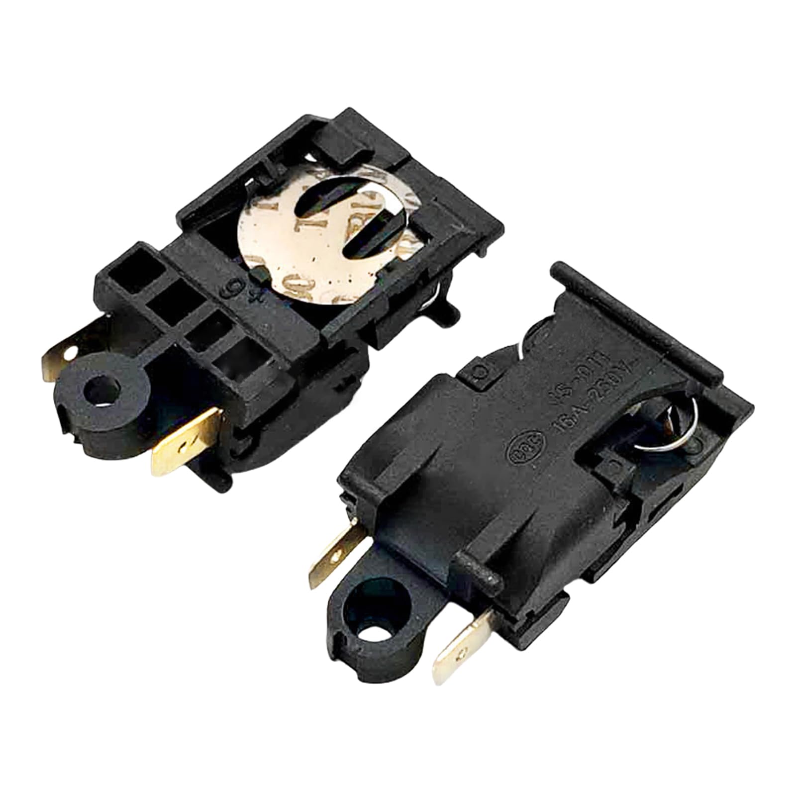2 ケトルサーモスタットスイッチ 13amp / 16A 250V ケトルスイッチクイック固定安定したキッチン大電力|明金万代