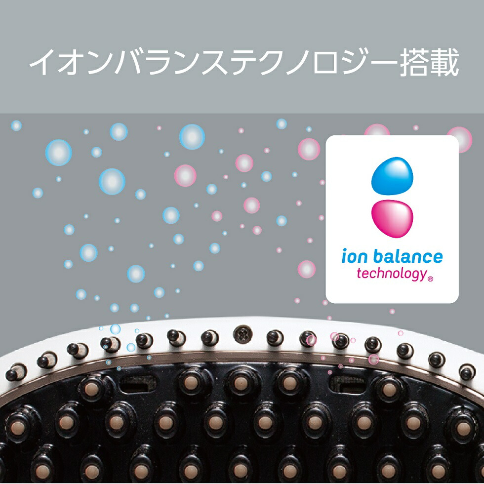 ブラシアイロン コイズミ ヘアブラシ イオンバランス コイズミ KHR ...