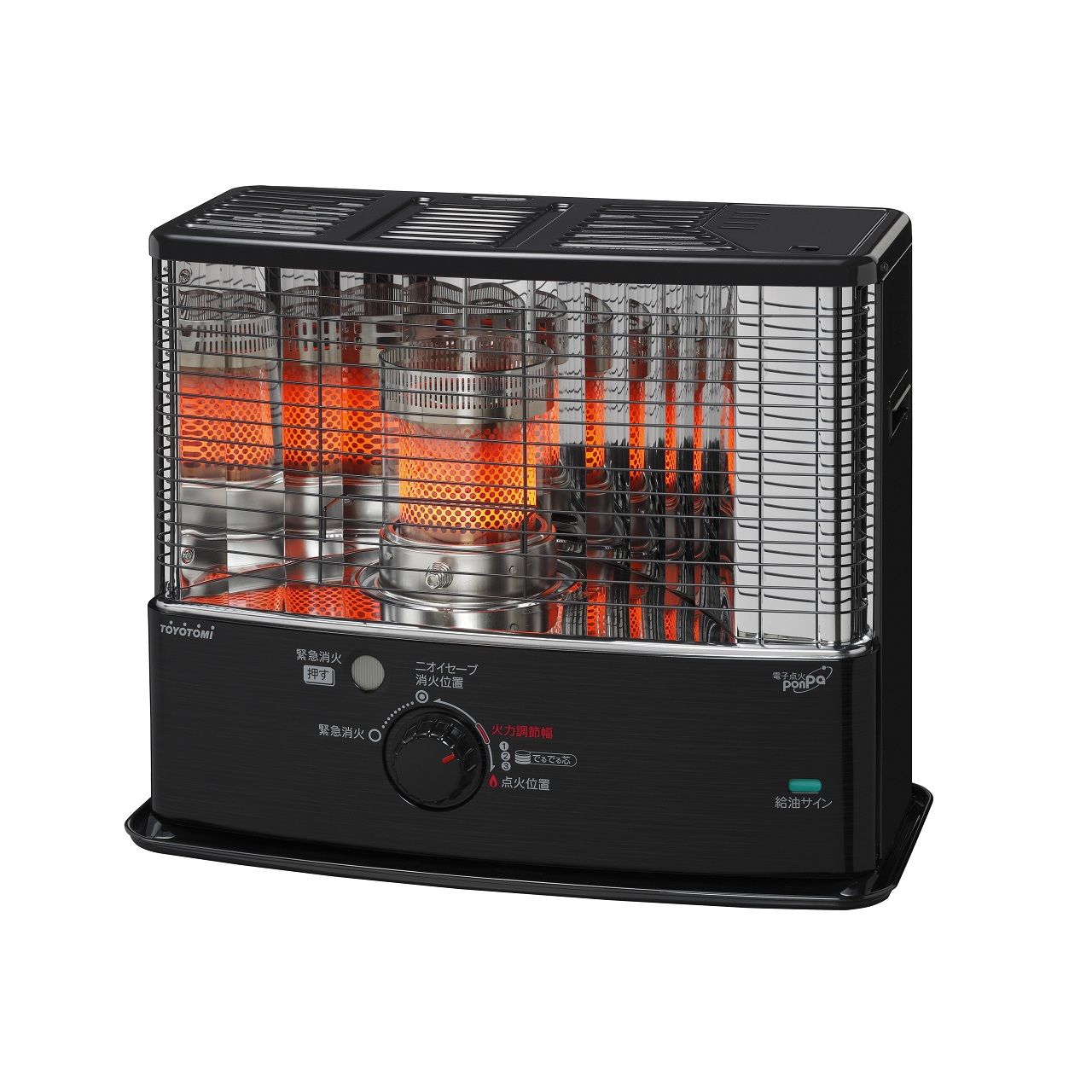 トヨトミ 石油ストーブ ブラック RSW3024B 正規品 日本製 RS-W3024（B） 4963505151591