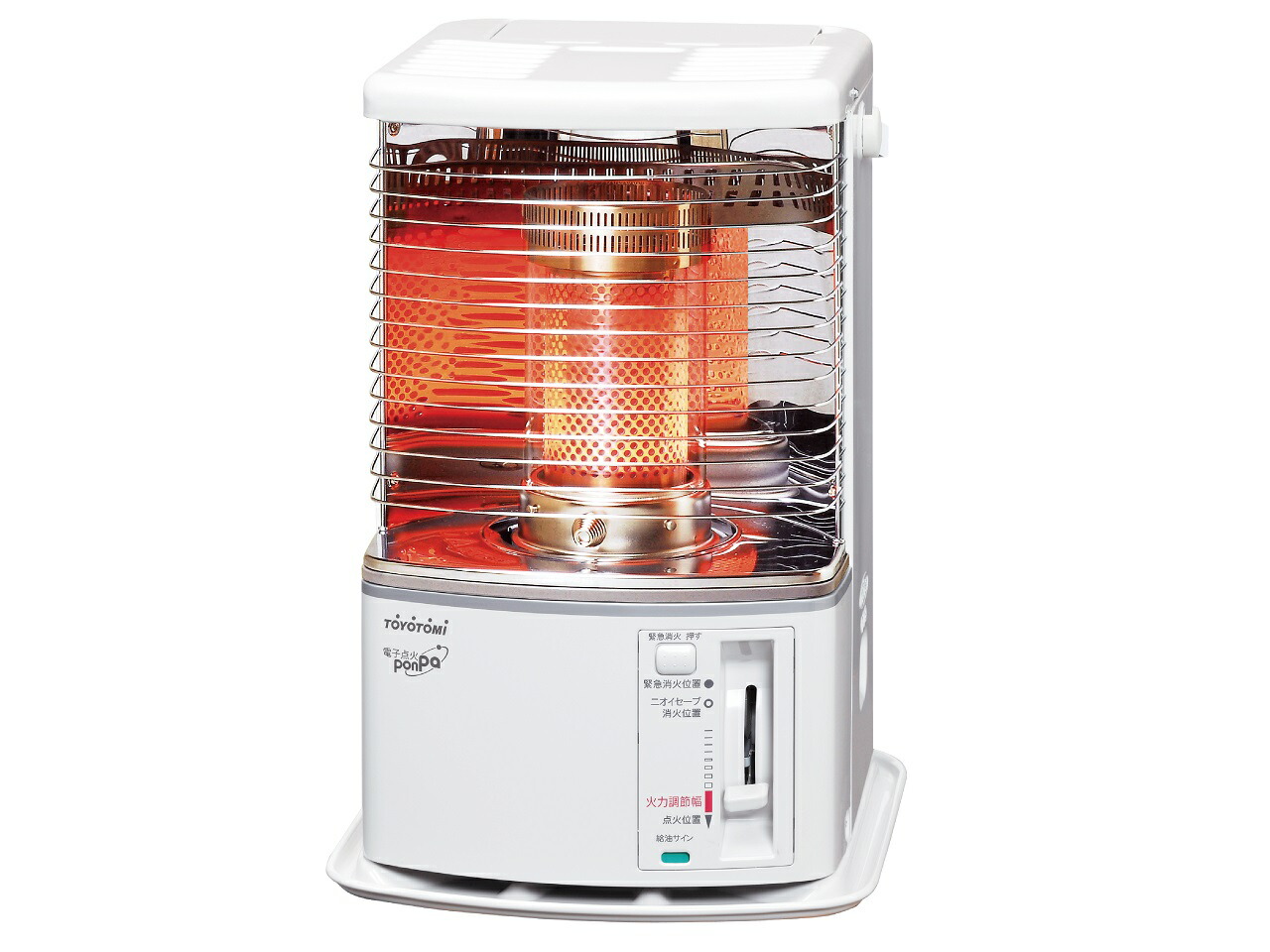 楽天市場】【正規品】トヨトミ 石油ストーブ ホワイト RSH2924W 日本製