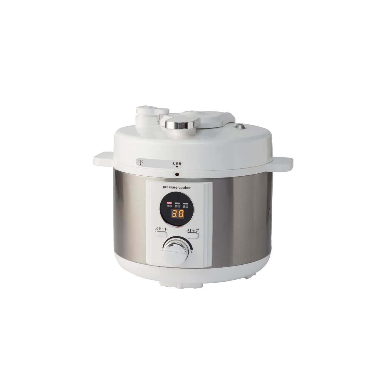 LIVCETRA 電気圧力鍋 ホワイト LPCT20W 正規品 LPC-T20/W 4580289150765