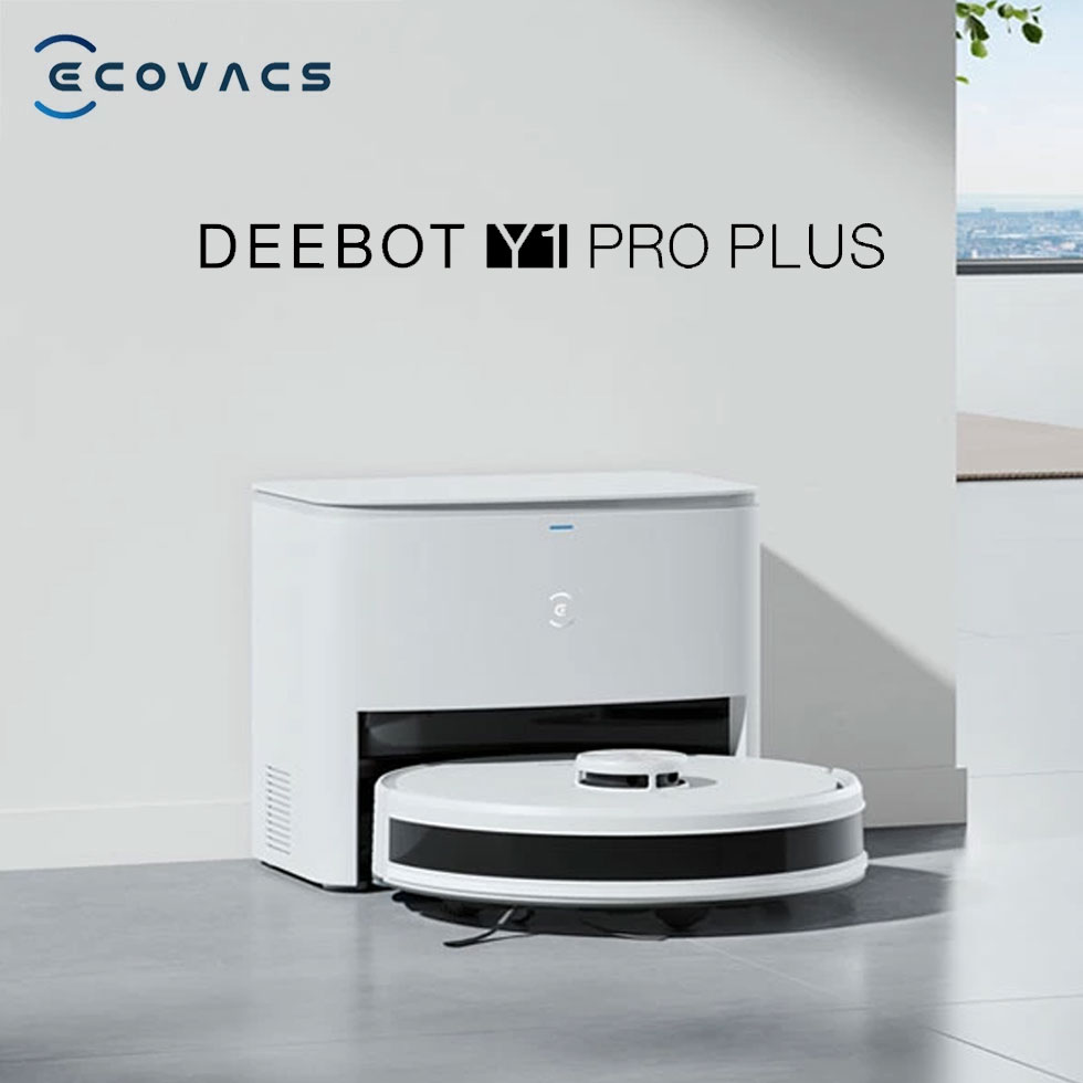 掃除機・クリーナー ECOVACS DEEBOT Y1 Pro Plus DEEBOT Y1 PRO PLUS お掃除ロボット（吸引+水拭きの2in1
