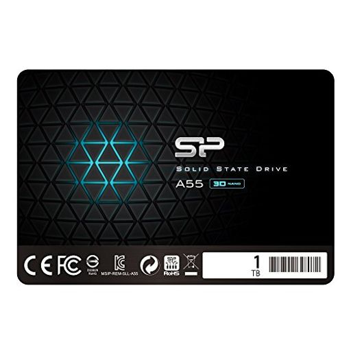 シリコンパワー SSD 1TB 3D NAND採用 SATA3 6Gb/s 2.5インチ 7mm PS4動作確認済 3年保証 A55シリーズ SP001TBSS3A55S25｜マイアール