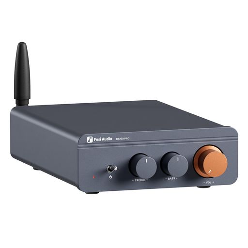 Fosi Audio BT20A Pro 300W x2 TPA3255 Bluetooth 5.0 パワーアンプ 小型 ホーム オーディオ ステレオ 2チャンネル 2ch アンプ レシーバー ミニ Hi-Fi クラスD 家庭用 統合アンプ スピーカー用｜マイアール
