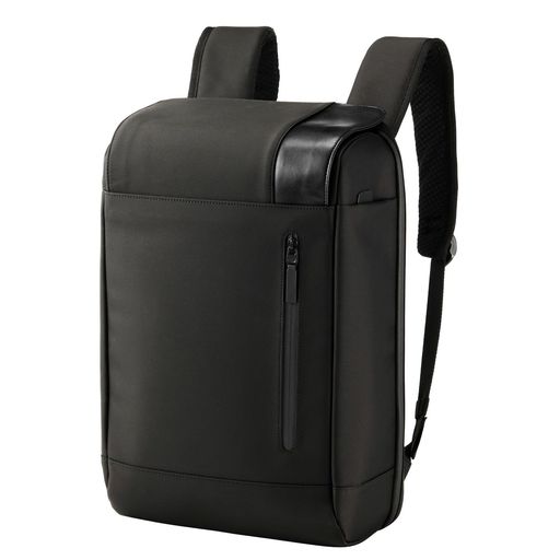 エレコム バックパック 防犯バッグ 撥水加工 スキミング防止 20L ブラック BM-BPSC01BK｜マイアール