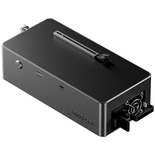 AOOSTAR AG02 eGPUドックドッキングステーション OCulinkポート USB4.0ポート100W逆給電 800W電源内蔵 外付けGPU グラフィックボード ドックケース エンクロージャ 最新型 合金製|マイアール
