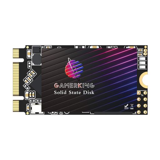 GamerKing M.2 2242 SSD 512GB SATA III 6Gb/s NGFF 内蔵型 Solid State Drive ハードドライブ 高性能ハードドライブノート/パソコン/デスクトップ適用 ソリッドステートドライブ 3年保証SSD|マイアール