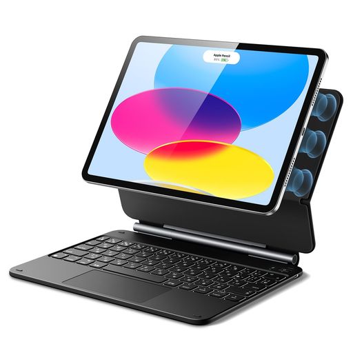 ESR iPad 第11世代(A16,2025)/第10世代用キーボード付きケース マジックキーボード iPad 10.9インチ(2025/2022)フローティングカンチレバースタンド付きケース バックライトキー マルチタッチトラッ&hellip;｜マイアール