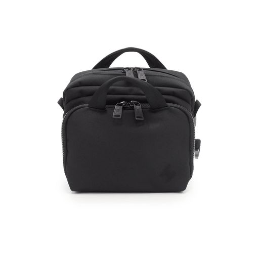 [CIE] シー ENOUGH MINI SHOULDER BAG BLACK 防水素材 日本製 カラビナ イナフ 大容量ポケット 機能ポケット バッグ ショルダーバッグ サコッシュ メンズ レディース｜マイアール