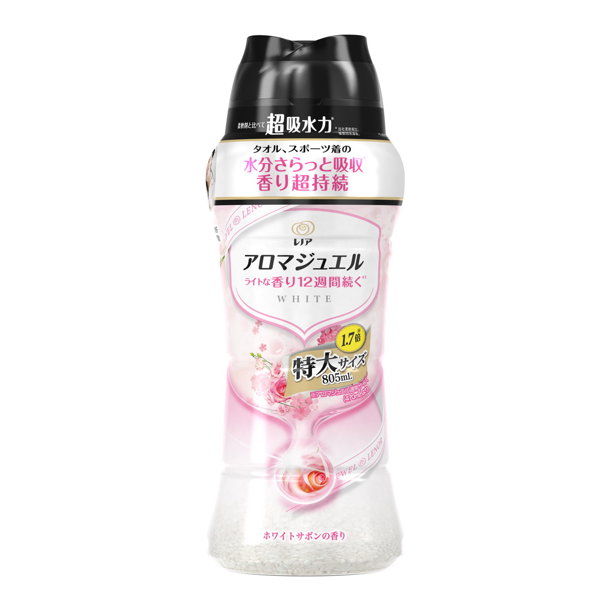 PG　レノア　アロマジュエルホワイトサボンの香り　つめかえ用　1080ml×2