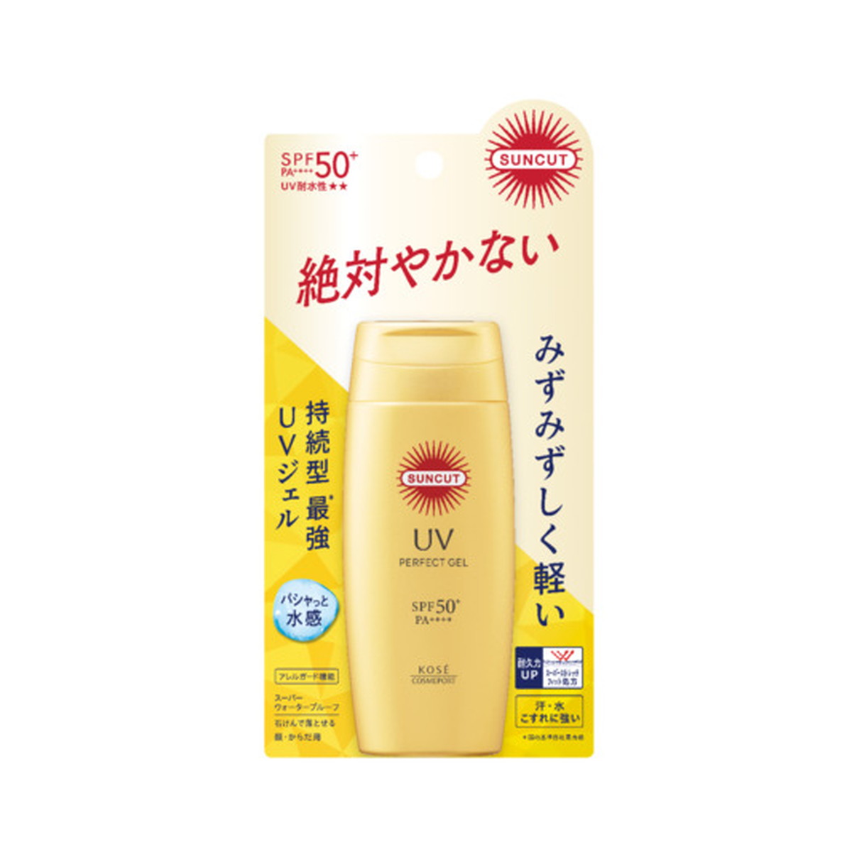 【送料込・まとめ買い×10個セット】コーセーコスメポート サンカットR パーフェクト UV ジェル 80g SPF50+ PA++++ 日焼け止め