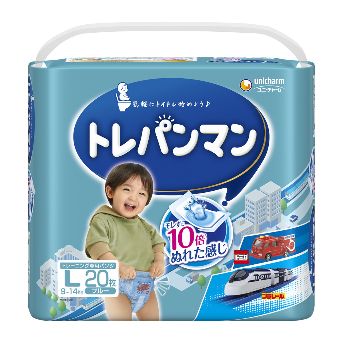 【10袋】ユニ・チャーム トレパンマン 男の子用 Lサイズ21枚) 楽天市場】ユニ・チャーム トレパンマン 男の子用L (パンツ