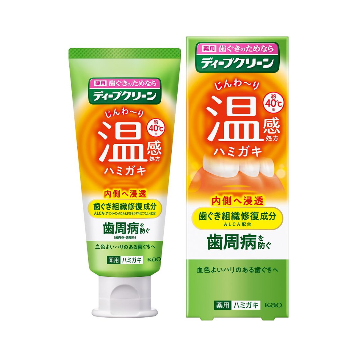 【送料込・まとめ買い×10個セット】花王 ディープクリーン 薬用 温感 ハミガキ 85g 歯磨き粉|マイレピ P&Gストア