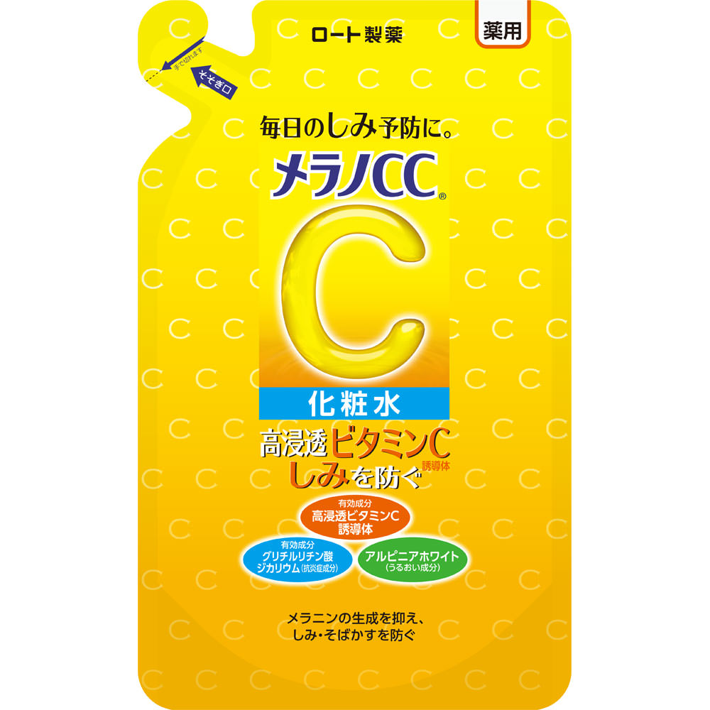 楽天市場】ロート製薬 メラノCC 薬用 しみ対策 美白化粧水 しっとりタイプ 170ml : マイレピ P＆Gストア