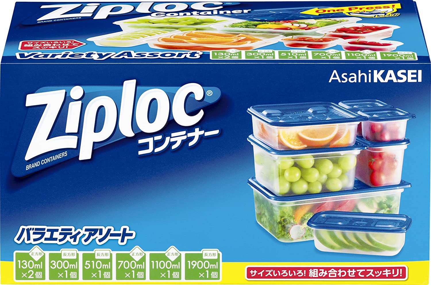 楽天市場】【送料込・まとめ買い×3個セット】旭化成 ジップロック