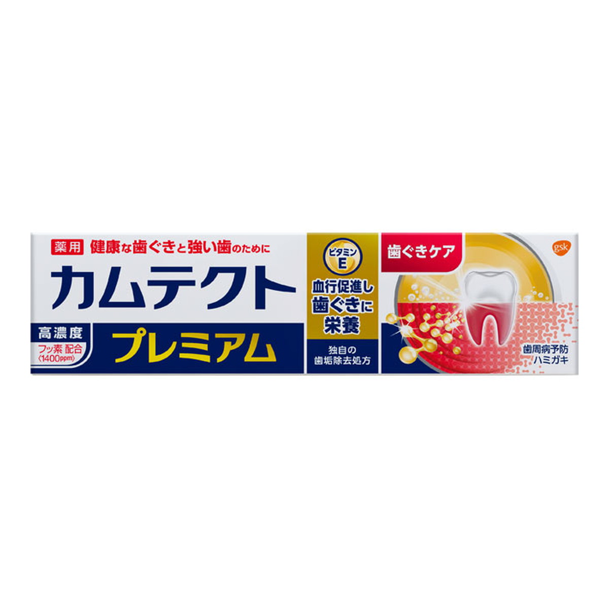【送料込・まとめ買い×12個セット】Haleonジャパン カムテクト プレミアム 歯ぐきケア 105g ( 医薬部外品 ) 4987977000065
