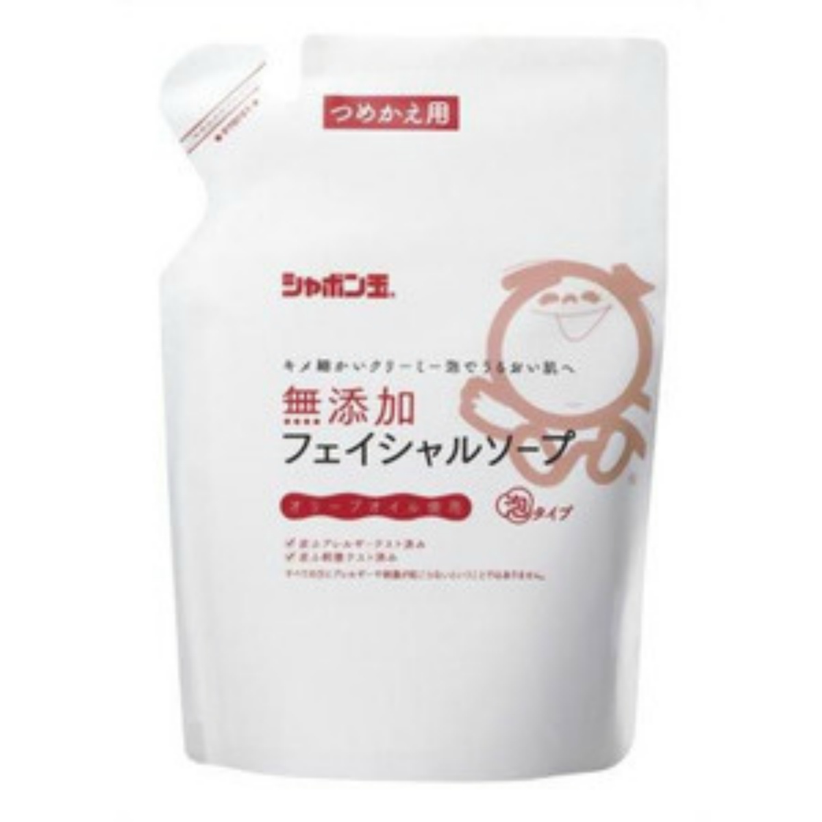 楽天市場 シャボン玉石けん シャボン玉 無添加 フェイシャルソープ 泡タイプ つめかえ用 180ml マイレピ P Gストア