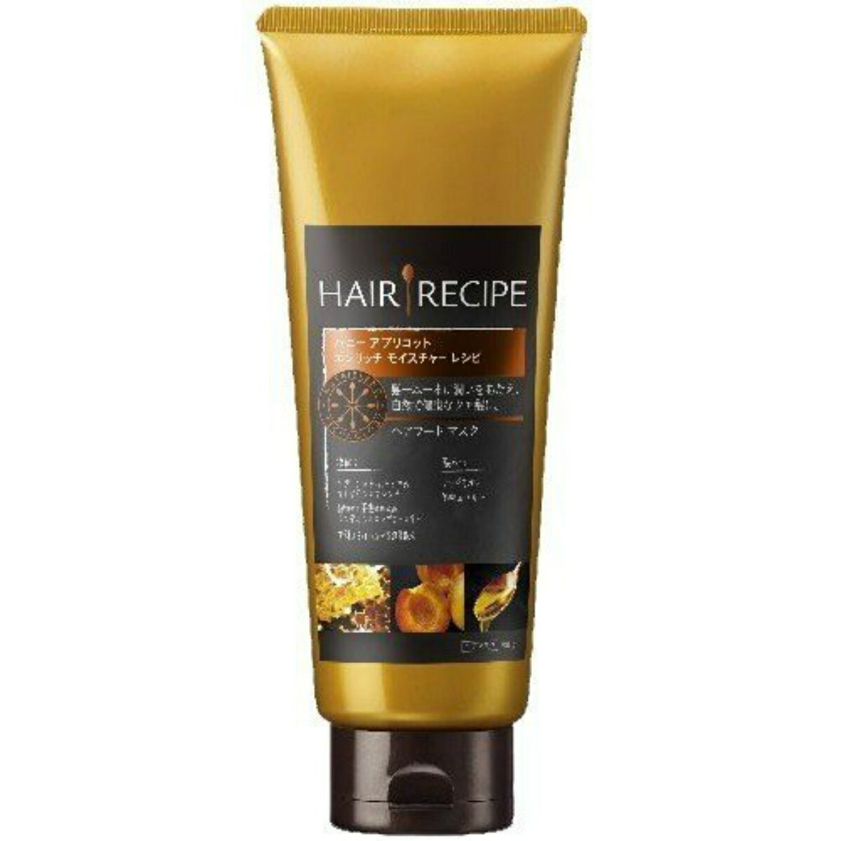 楽天市場 送料込 ｐ ｇ ヘアレシピ ハニーアプリコット エンリッチモイスチャーレシピ ヘアフードマスク 180g 本体 Hair Recipe マイレピ P Gストア