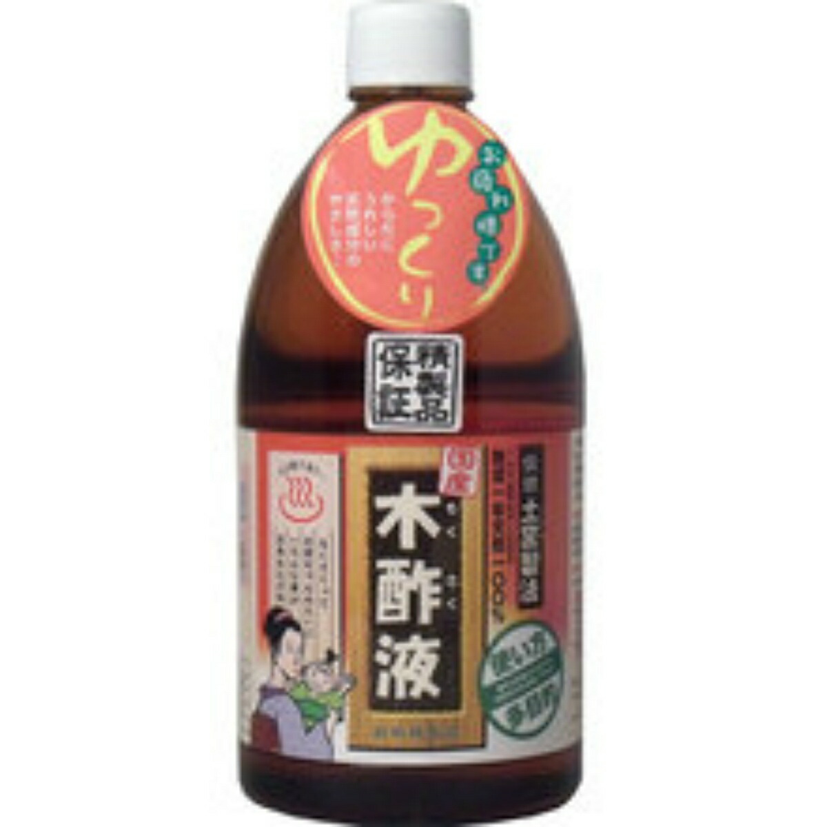【送料込・まとめ買い×6個セット】日本漢方研究所 純粋木酢液 1L 透明ボトル入り 5,733円