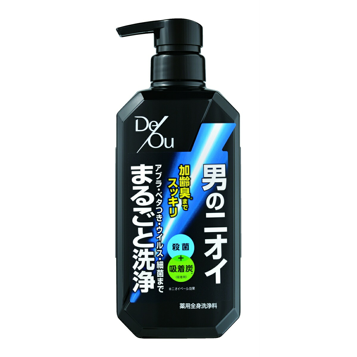 【送料込・まとめ買い&times;10個セット】ロート製薬　デ・オウ ( deou ) 薬用クレンジングウォッシュ 大容量ポンプタイプ　520mL　本体　シトラスハーブの香り　医薬部外品) ( 4987241135165 )｜マイレピ　P＆Gストア