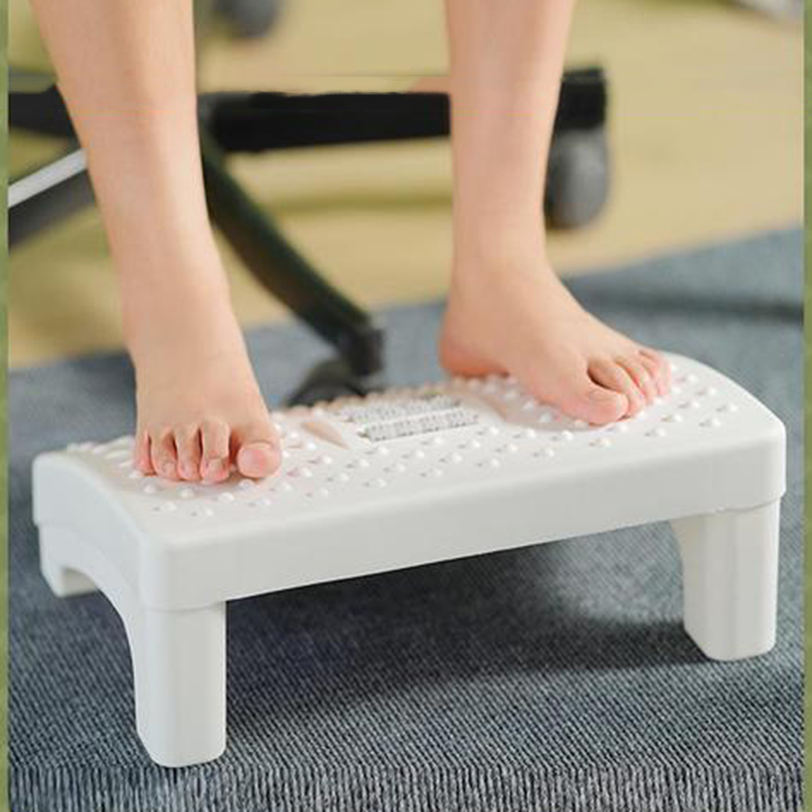 フットレスト トイレ 踏み台 補助踏み台 トイレ踏み台 多機能 足置き台 トイレトレーニング 高さ15cm トイレステップ 便座補助台 滑り止め付き トイレふみ台 ステップスツール オットマンスツール 足のマッサージ オフィス 家庭 mysco