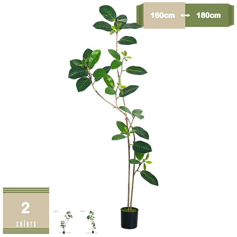 2000円OFFクーポン 160cm 180cm 選べる2サイズ フェイクグリーン 大型 観葉植物 フェイク リアル 造花 インテリア 店舗 エントランス 会議室 オフィス おしゃれ ホテル お祝い 開店祝い 開業祝い 引越し祝い 人工観葉植物 人工観葉樹 世話がない 玄関 キッチン mysco