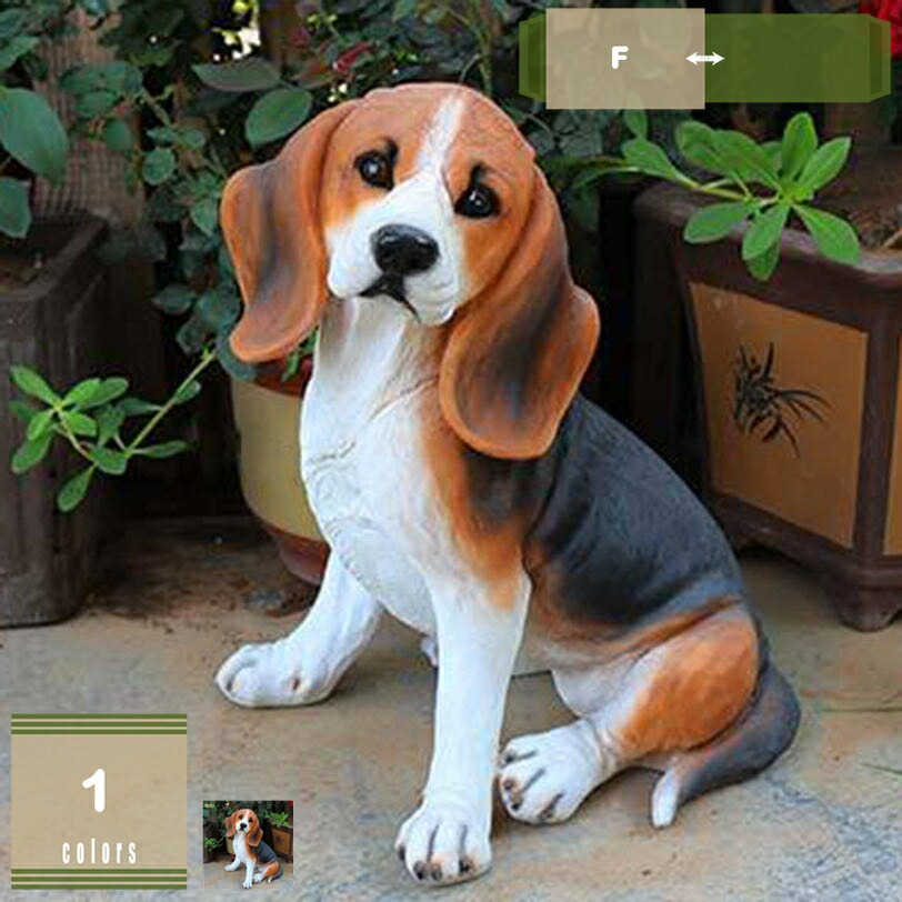 ガーデン 置物 インテリア 雑貨 アニマル オブジェ 犬の置物 かわいい 北欧 癒しグッズ 庭に置く 動物の置物 屋外 アウトドア デコレーション お洒落 カントリー雑貨 オーナメント 玄関 プレゼント 園芸用品 mysco