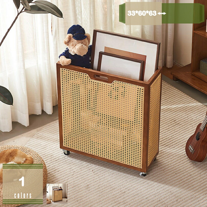 楽天市場】1000円OFFクーポン 籐編み ラタン ランドリー 脱衣カゴ 木製