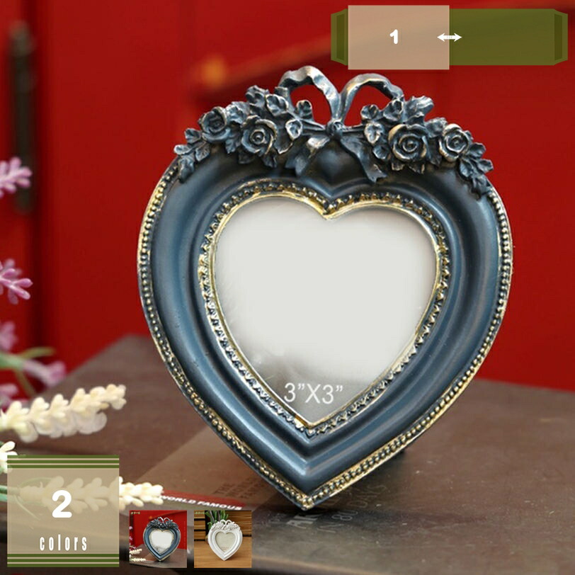 楽天市場】フレーム アンティーク | デコラティブフォトフレーム 全2色